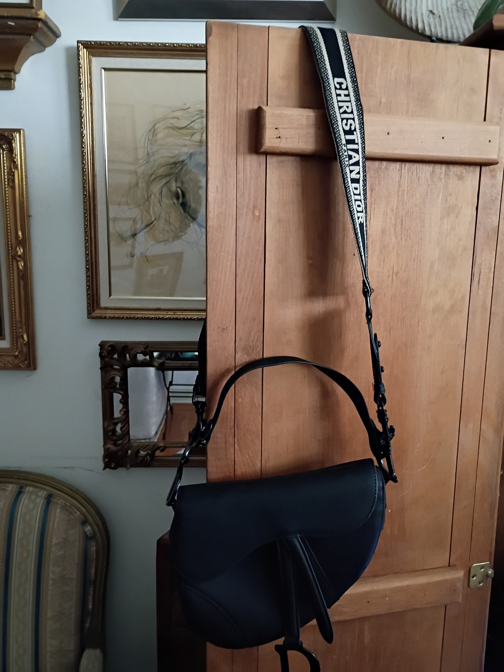 Authentic Limited Edition Christian Dior Handbag/Crossbody Saddle Bag
